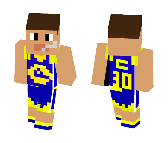 Stephan Curry - Male Minecraft Skins - image 1