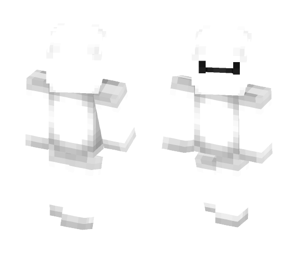My attempt on making Baymax - Male Minecraft Skins - image 1