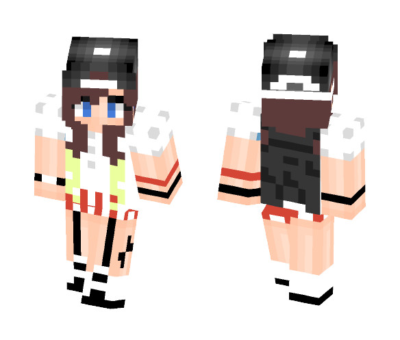 Bone's twins twin {RECOLOURED} - Female Minecraft Skins - image 1