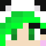 Green Panda Girl - Girl Minecraft Skins - image 3