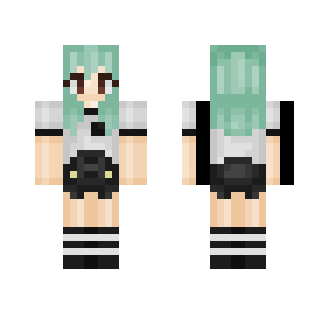 12. Requested // Grunge girl - Girl Minecraft Skins - image 2