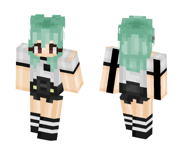 12. Requested // Grunge girl - Girl Minecraft Skins - image 1