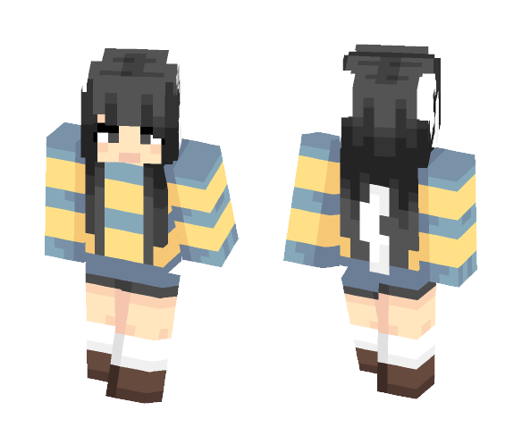 Temmie - Hooman Version - Female Minecraft Skins - image 1