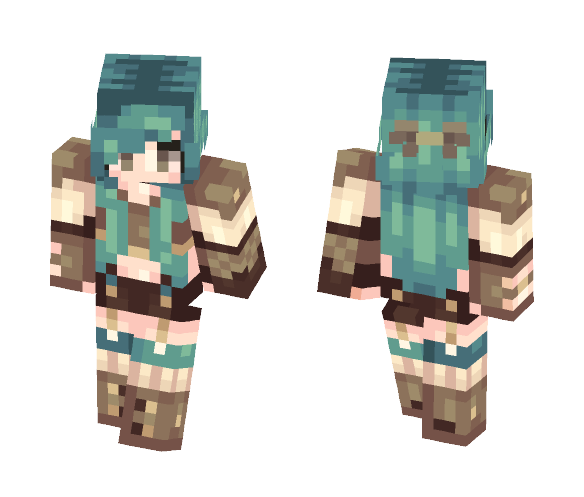 Rusty Vibrant - Female Minecraft Skins - image 1
