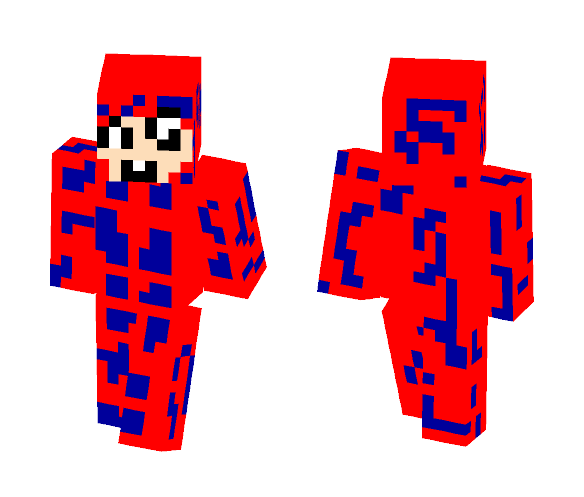 Lizard Dude Costume - Interchangeable Minecraft Skins - image 1