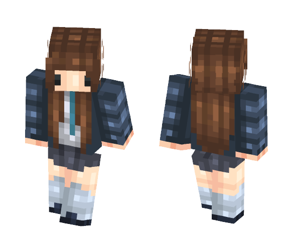 School/Student Girl - Girl Minecraft Skins - image 1