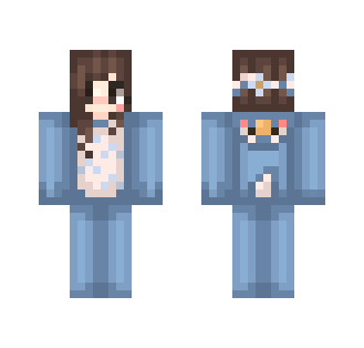 Penguin-onesie - Female Minecraft Skins - image 2