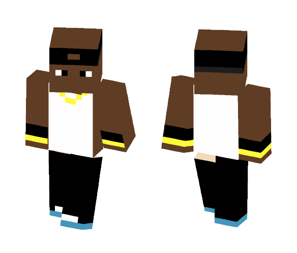 Gangstar FIRST SKIN I MADE - Male Minecraft Skins - image 1