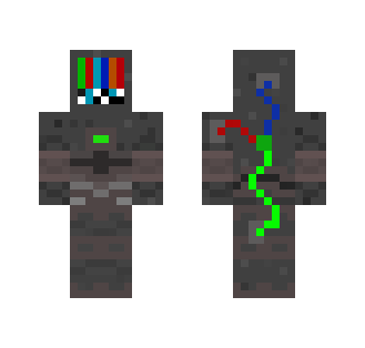 rainbow face - Male Minecraft Skins - image 2