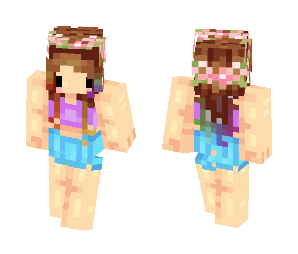 Rainbow ~ Dreams - Female Minecraft Skins - image 1