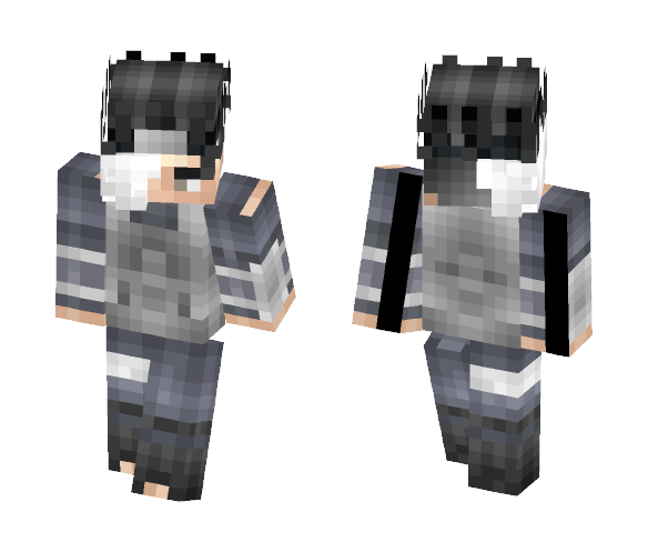 Danzo Root Outfit [Naruto] - Male Minecraft Skins - image 1