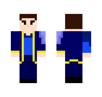 Guy in Blue - Male Minecraft Skins - image 2