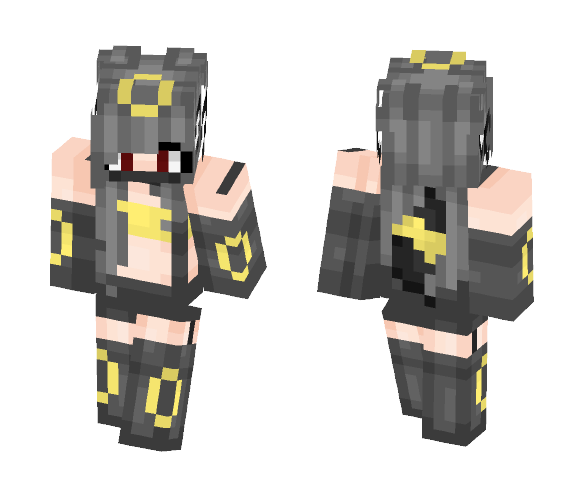 Umbreon || Otaku - Female Minecraft Skins - image 1