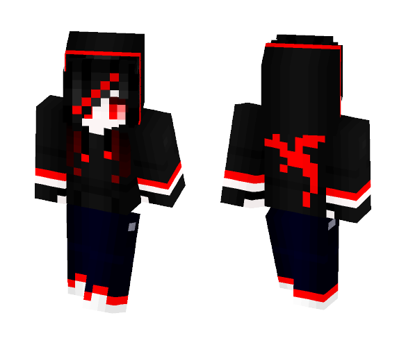 A Geeky Vampire - Female Minecraft Skins - image 1