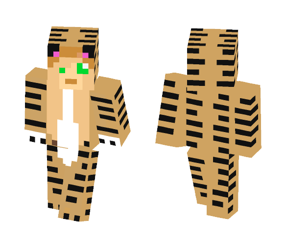 Tina The Tiger - Female Minecraft Skins - image 1