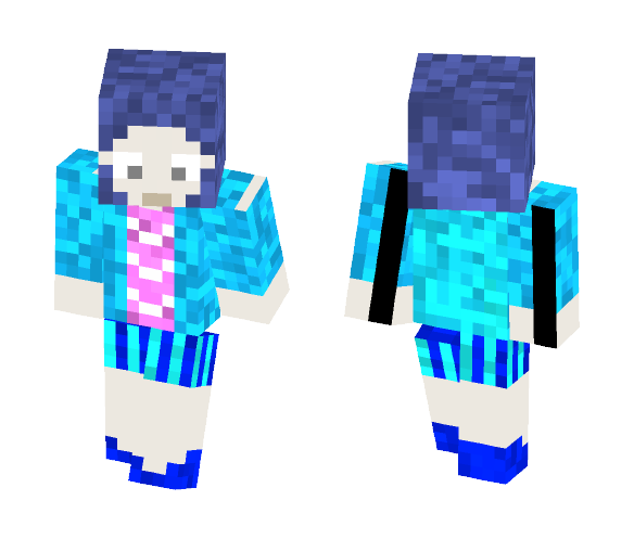 Aoi Mizusawa - Female Minecraft Skins - image 1