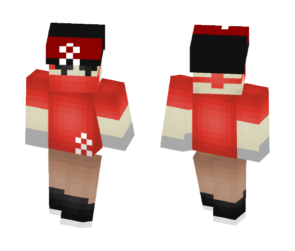 TMM Red - Male Minecraft Skins - image 1