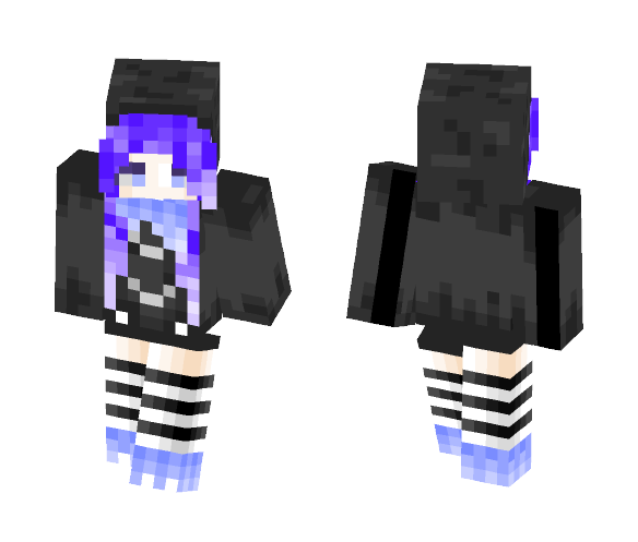 hair ombre cx - Female Minecraft Skins - image 1