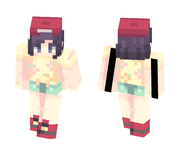 Welcome to the Alola Region! - Female Minecraft Skins - image 1