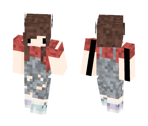 (мooтlιng) wolf girl !! ♡ - Girl Minecraft Skins - image 1