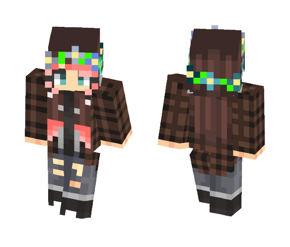 Flannels & Roses - Female Minecraft Skins - image 1