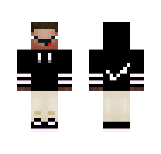 Derpy Steve ( With black hoodie - Male Minecraft Skins - image 2