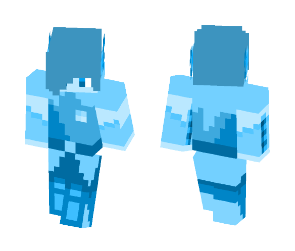 Steven Universe Oc - Blue Topaz - Male Minecraft Skins - image 1