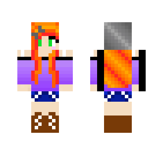 Beanie Girl - Girl Minecraft Skins - image 2