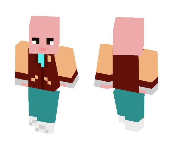 Jacket Hotline Miami (No Mask) - Male Minecraft Skins - image 1