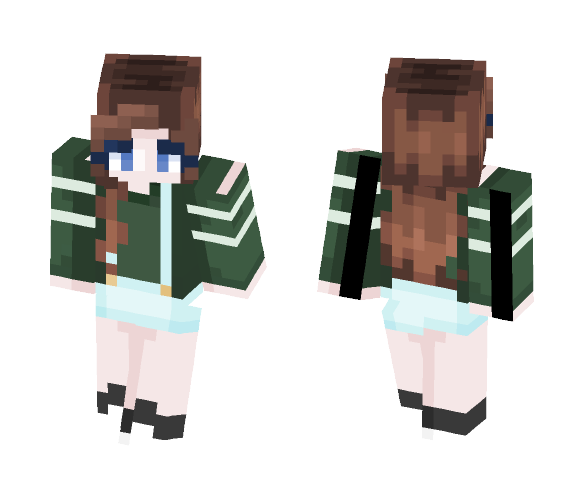 im obsessed with overalls ;-; - Female Minecraft Skins - image 1