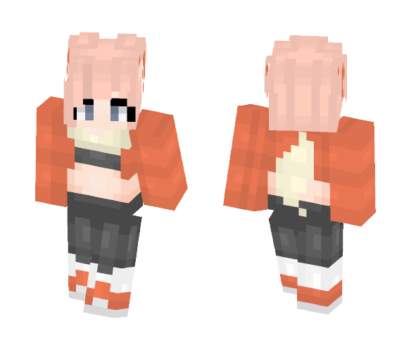 Flareon || Otaku || I tried.. - Female Minecraft Skins - image 1
