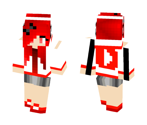 YouTuber Girl - Girl Minecraft Skins - image 1