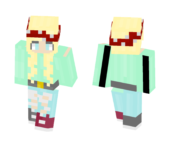 Fairly Foxez ~ Sweater Sea - Female Minecraft Skins - image 1