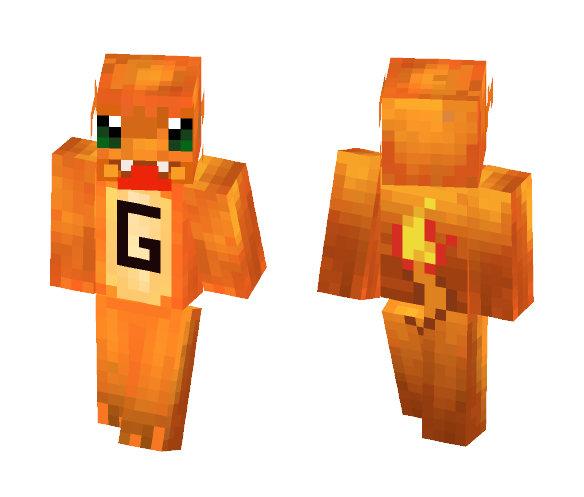 Charmander With A G - Interchangeable Minecraft Skins - image 1