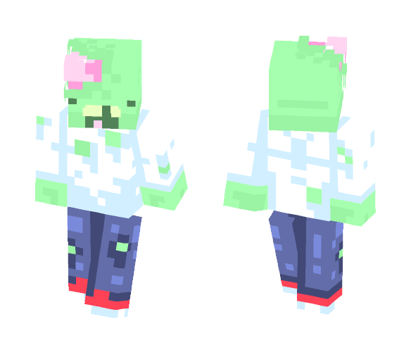 Simple Male Zombie - Male Minecraft Skins - image 1