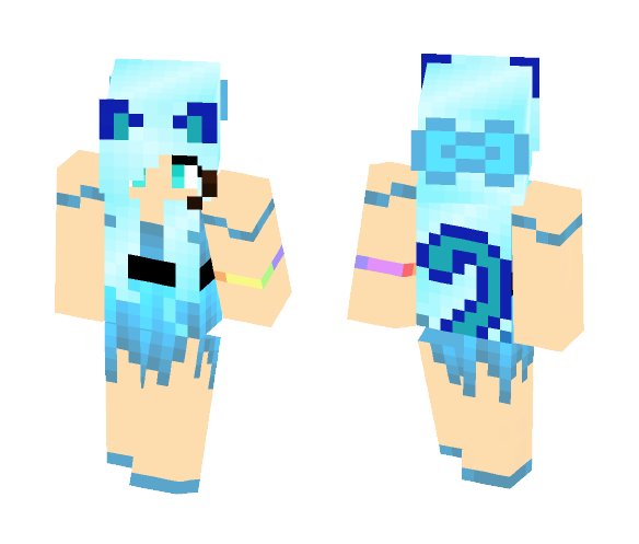 Miss Snow - Dress 2 - Female Minecraft Skins - image 1