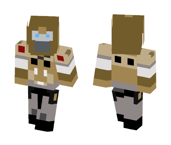 Optimus Prime battle mode scorch - Male Minecraft Skins - image 1
