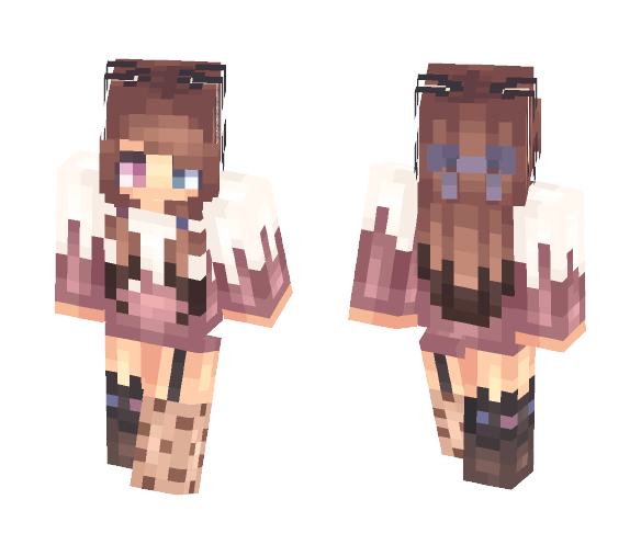 Chocolate Bunny Bab - Popreelio! - Female Minecraft Skins - image 1
