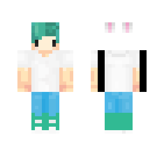 Charity Bunny Edit - Male Minecraft Skins - image 2