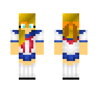 Tmnt Mikey School girl - Girl Minecraft Skins - image 2