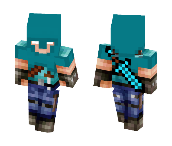 Little Square Face - Male Minecraft Skins - image 1