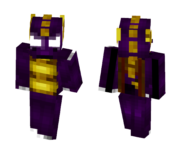 Dark Spyro - Male Minecraft Skins - image 1