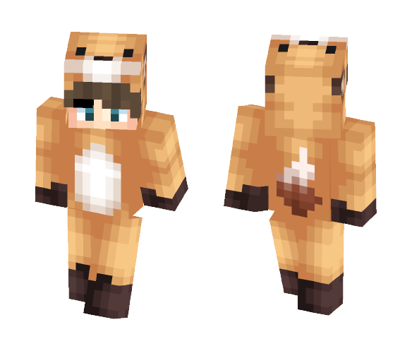 Boy in a Fox Onesie - Boy Minecraft Skins - image 1