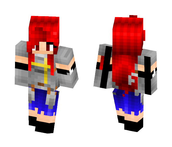 Ezra from Fairy Tail - Female Minecraft Skins - image 1