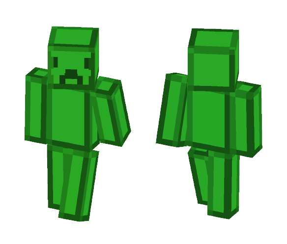 Minecraft Creeper - Blocky - - Interchangeable Minecraft Skins - image 1