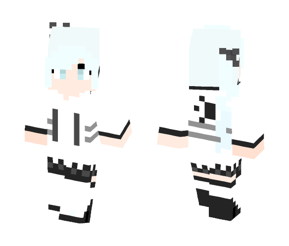 Weiss Schnee Snow Pea Outfit - Female Minecraft Skins - image 1