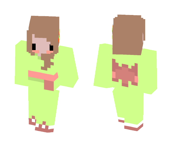 Kimono Wife - Female Minecraft Skins - image 1