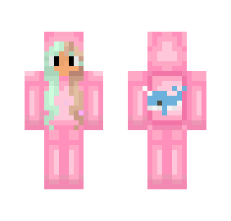 Pink Onesie | Girl Version ~DoDo - Girl Minecraft Skins - image 2