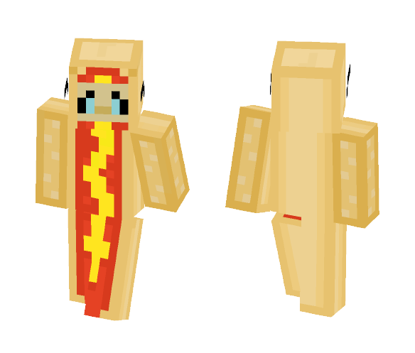 Hot-Dog mascot - Male Minecraft Skins - image 1