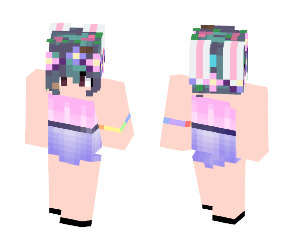 Svchi Fancy Dress - Female Minecraft Skins - image 1